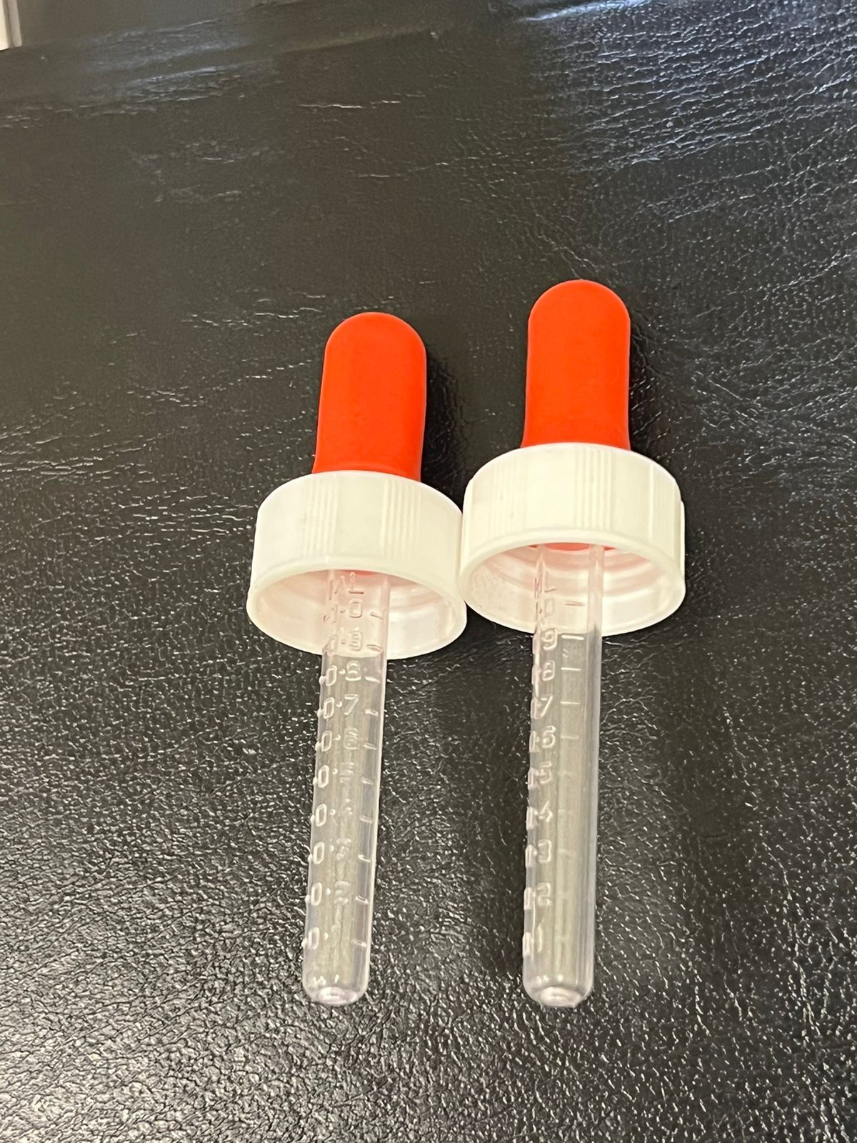 White Red Dropper Assembly Set