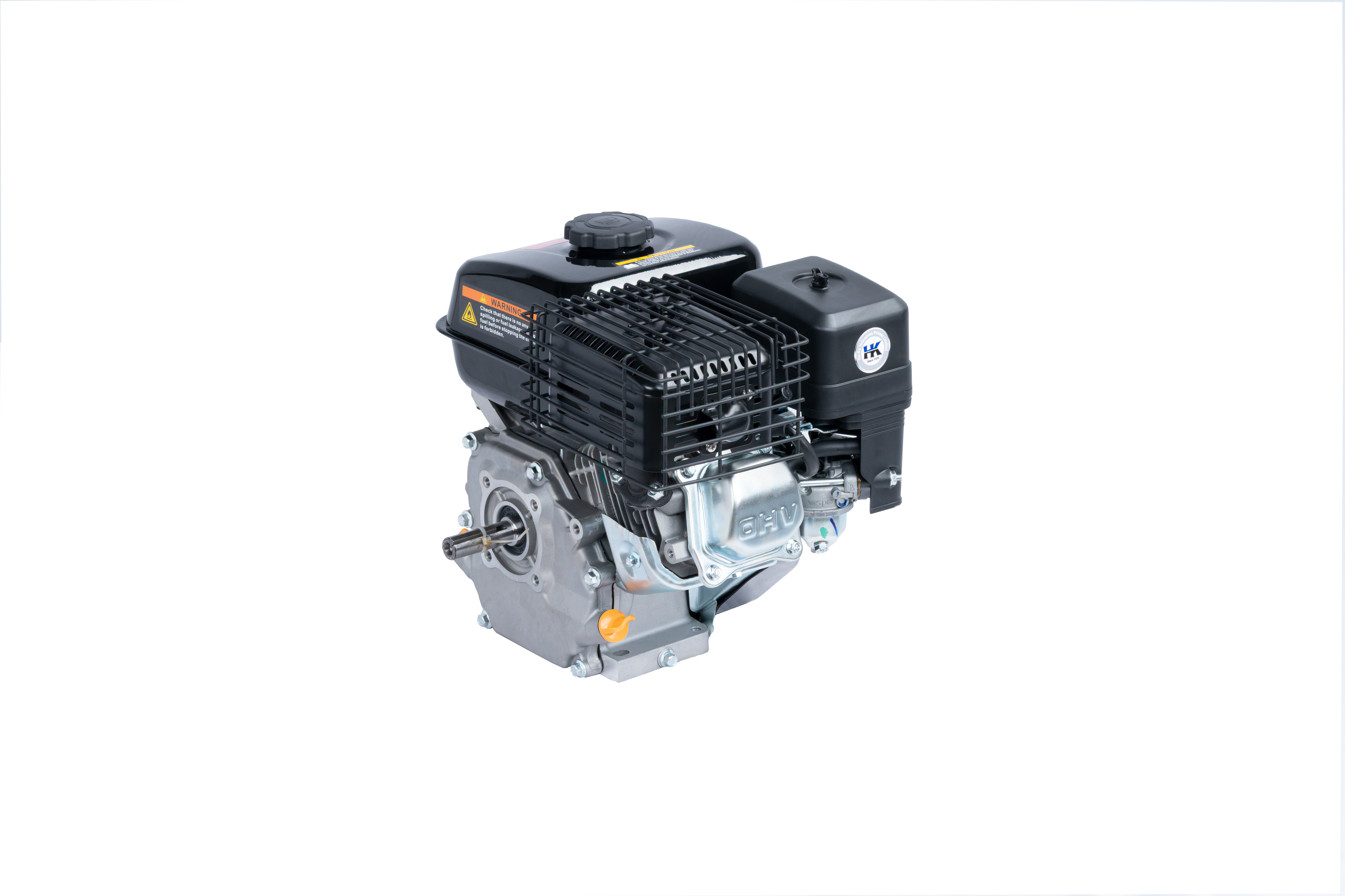 Hk 163 Horizontal Shaft Engine - Single Cylinder 68mm Bore 3600rpm | Steel Material 1 Year Warranty Ideal For Mowers And Pumps
