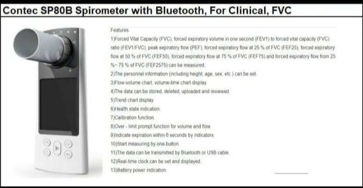 Spirometer Pft