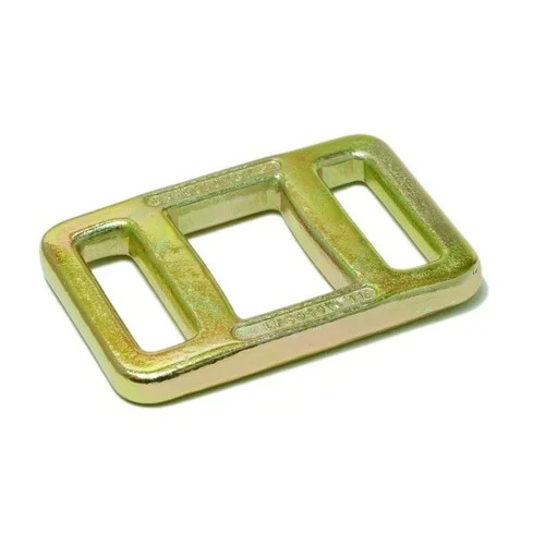One Way Lashing Buckles - Ms Forged, 32 To 50 Mm Size | Green Plated, Rectangular Design, 3 T To 10 T Capacity