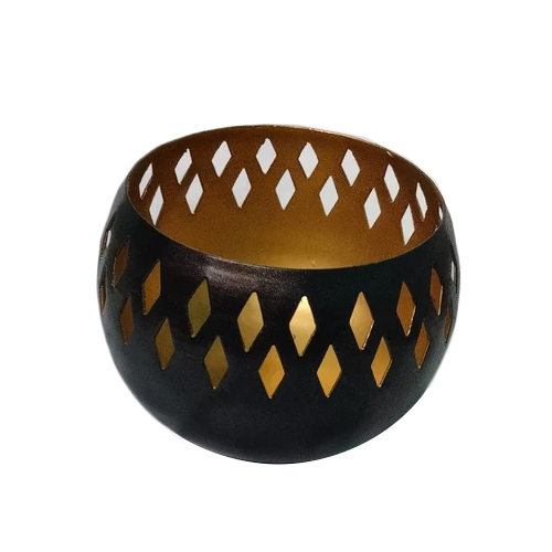 Polishing Decorative Votive Candle Holder