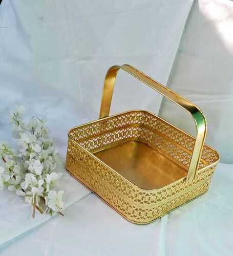 गोल्डन वायर हैम्पर बास्केट