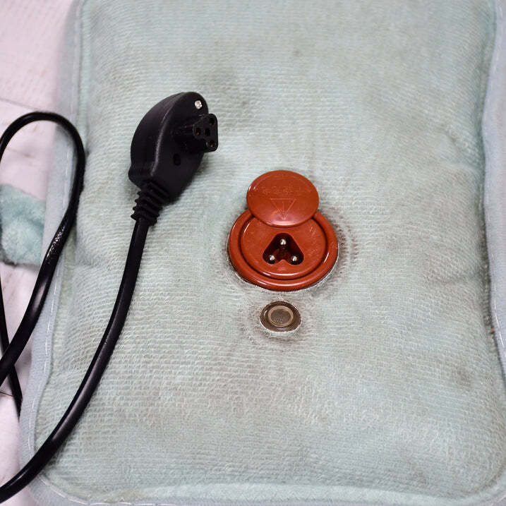 Electric Heating Bag - Neoprene, 25x17x6 Cm | Rechargeable Gel Pad, Auto Shut-off, Waterproof, Shockproof, Soft Fur Cover For Pain Relief
