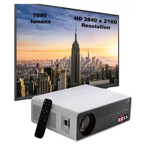 7000 Lm Lifetime Portable Projector