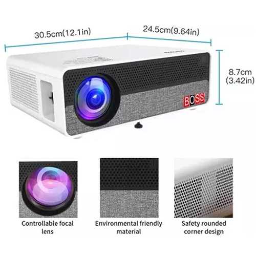 7000 Lm Lifetime Portable Projector