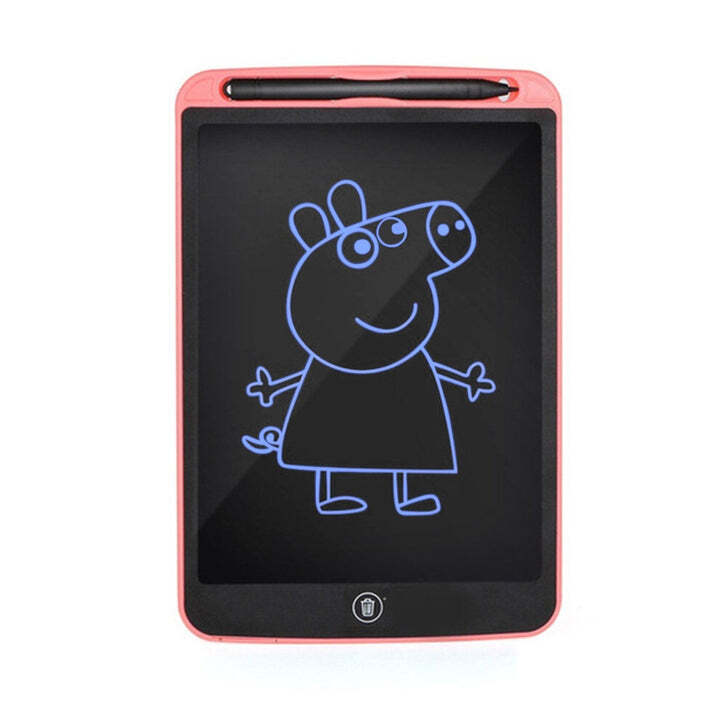 Lcd Portable Writing Pad - Plastic, 8.5 Inch, Black | Lightweight, Low Glare Screen For Fine Motor Skill Development & Communication Tool