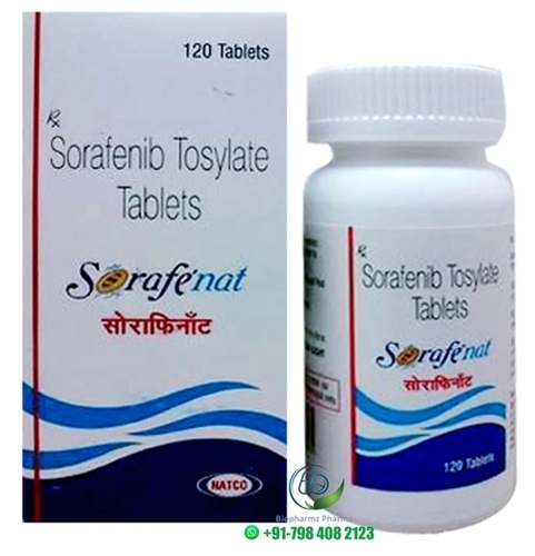 सोराफेनिब टैबलेट की विशिष्ट दवा