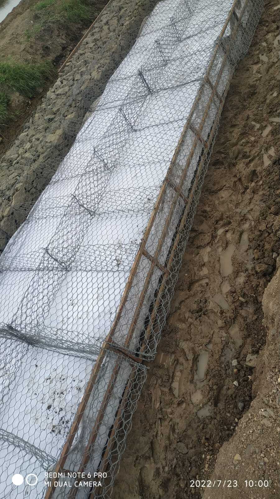 Gi Gabion Box - Material: Iron