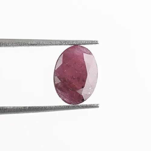 Natural Ruby Gemstone Cut Stone - Grade Aaa, 10-20 Mm Size , Red Natural Ruby With Round Brilliant, Oval, And Emerald Cuts
