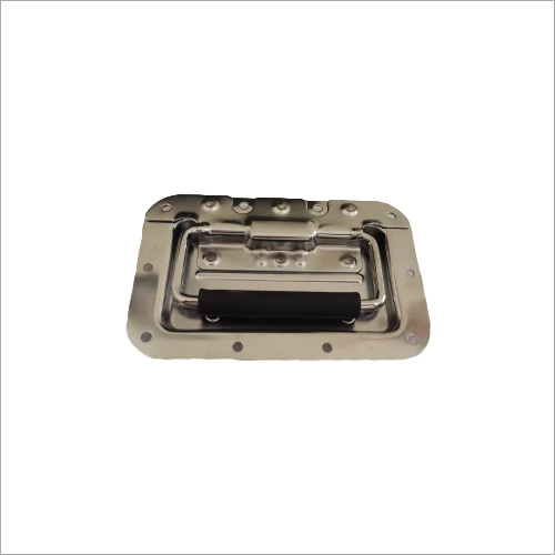 Chrome Polished Spring Plate Chest Handle