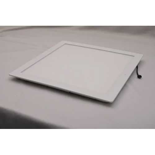 Led Slim Square Panel Light - White Color, Electric Power Factor | Square Shape, Sleek Design for Efficient Illumination Options