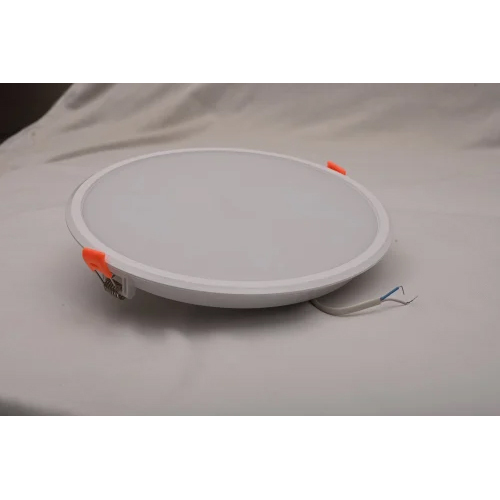 12w Led Round Panel Lights - White, Cool Daylight, 12w Input Voltage | Round Shape, Energy Efficient Design, Modern Aesthetic Lighting
