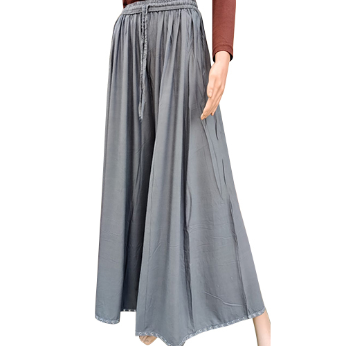 देवियों ग्रे पलाज़ो