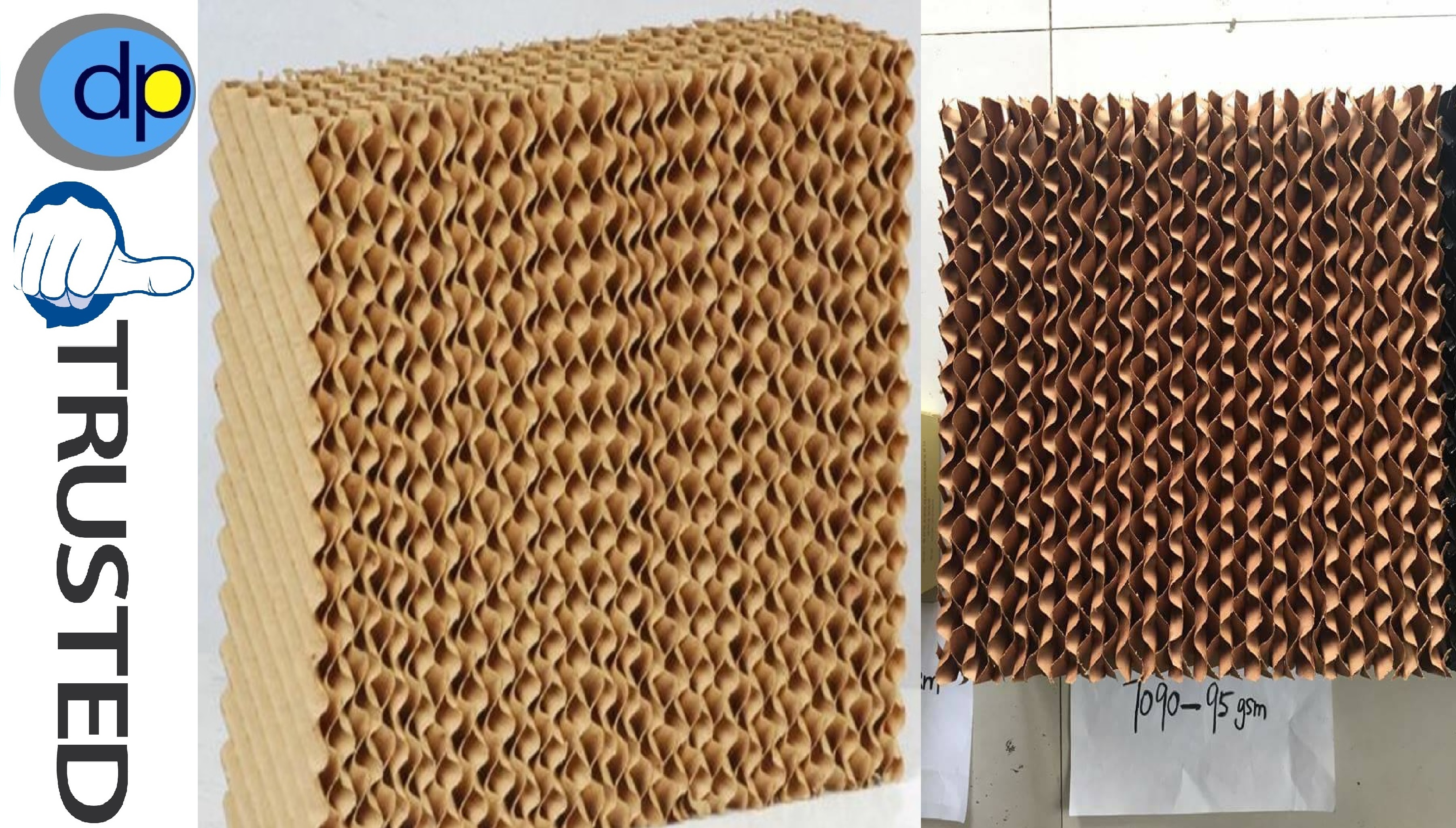 Brown Evaporative Cooling Pad Manufacturers Near Me In Nashik - Dp Engineers