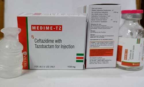 इंजेक्शन के लिए टाज़ोबैक्टम के साथ सेफ्टाज़िडाइम