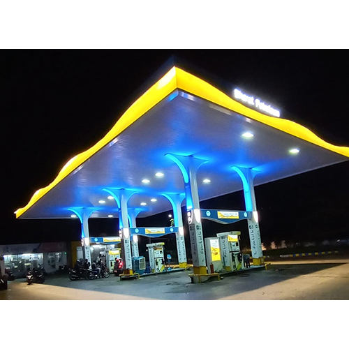 Bpcl Pump Canopy Work Application: Commercial