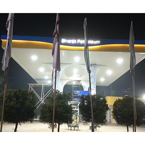 Bpcl Pump Canopy Work Application: Commercial