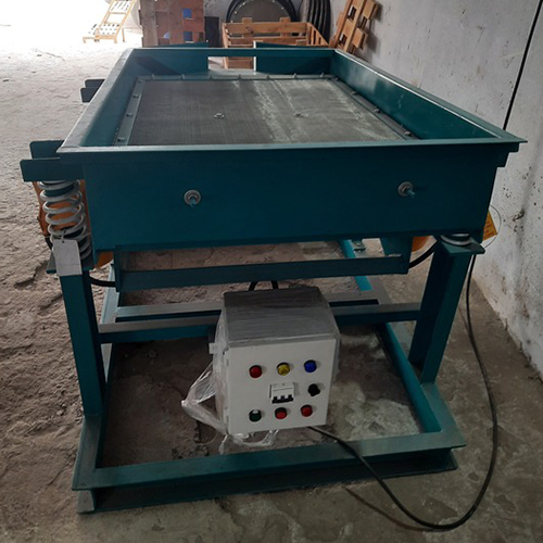 Blue Industrial Vibrating Screen Machine