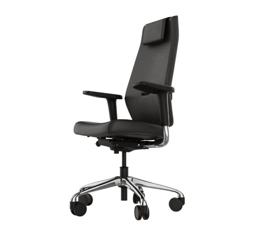 Leatherette High Back Chair