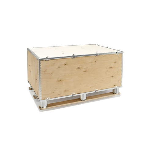 Nailless Foldable Packaging Box - Material: Wood