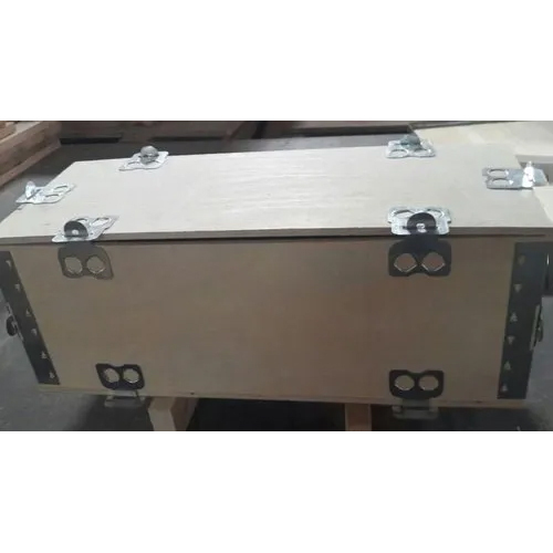 Nailless Foldable Packaging Box - Material: Wood