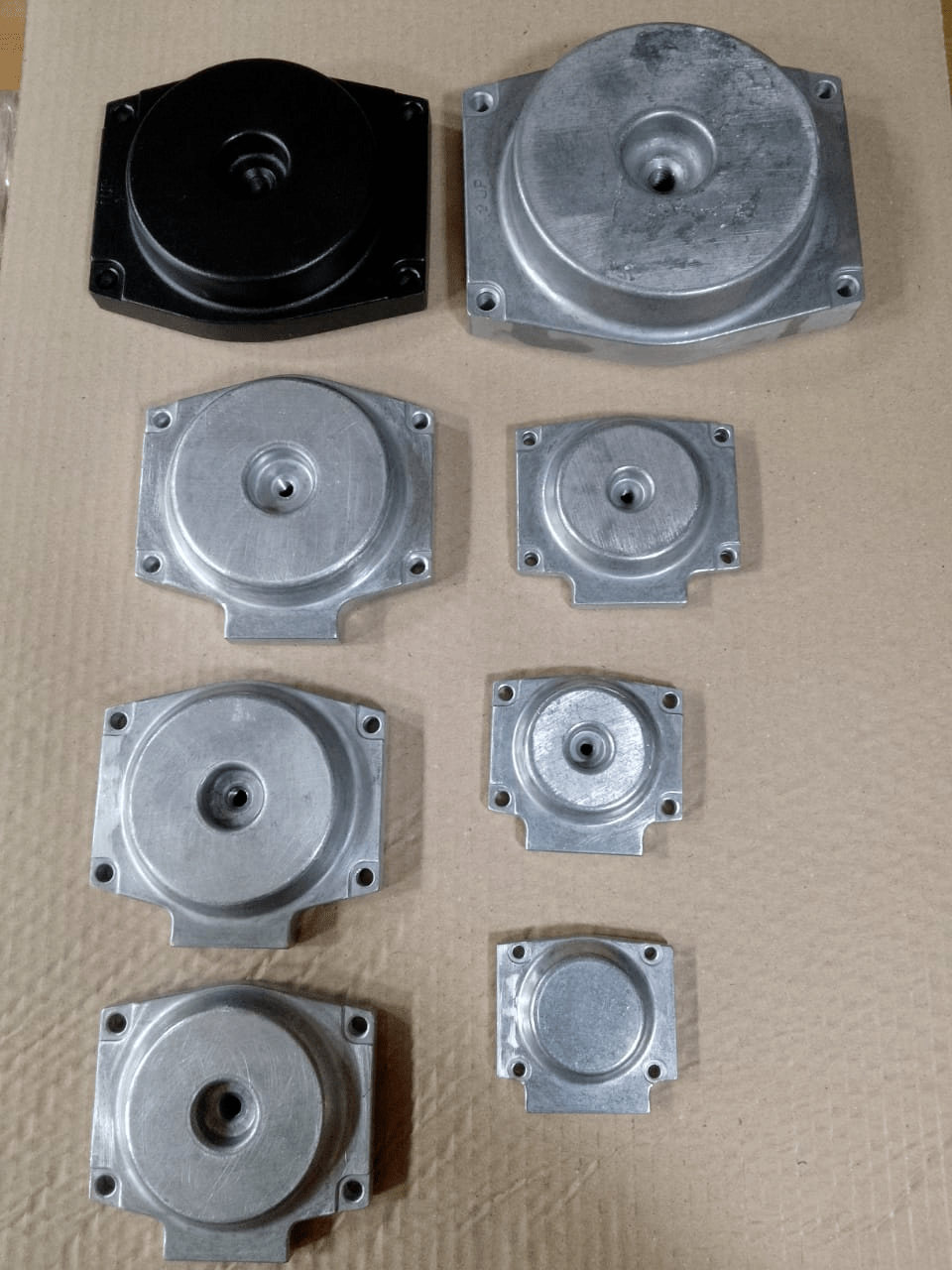 End Cap 45 - Steel Material, Different Sizes Available, Silver Color | Quality Inspected For Durability And Industrial Compliance