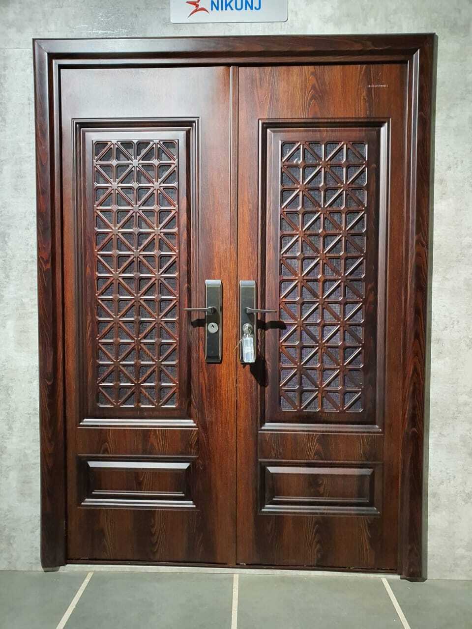 Steel Doors - Color: Copper Finish