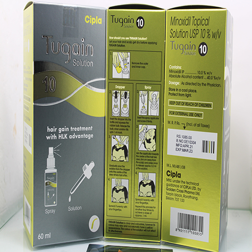 Tugain Solution 10 - Liquid Formula, General Medicine For Doctor Recommended Dosage