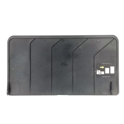 ब्लैक प्लास्टिक प्रिंटर ट्रे