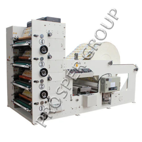 Automatic Four Color Flexography Printing Machine