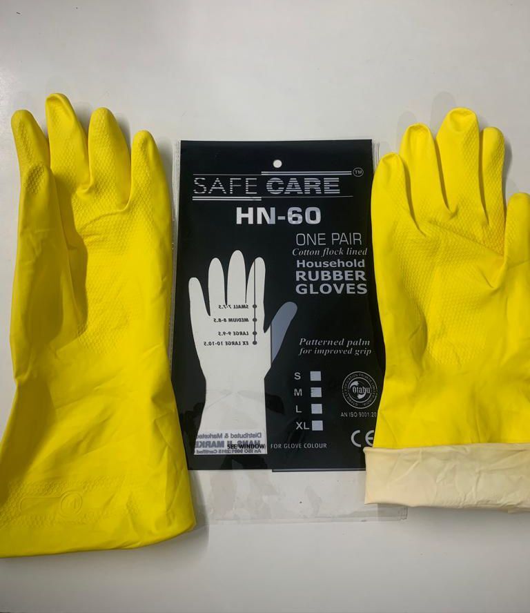 Household Gloves - Durable Rubber, Universal Fit , Non-slip Grip For Enhanced Comfort And Protection