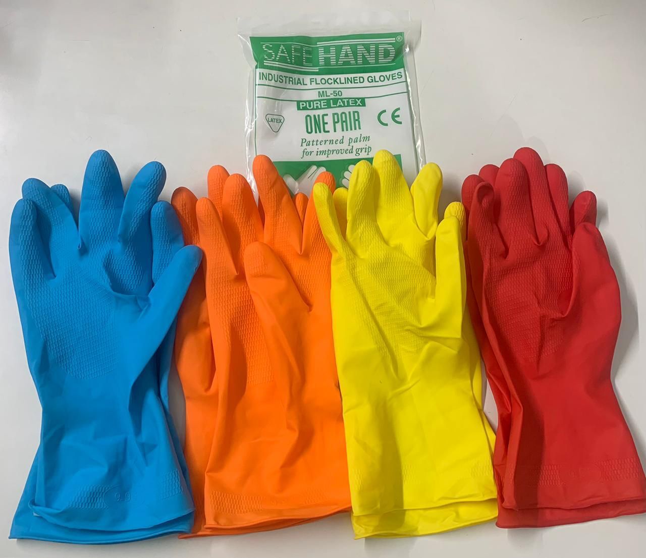 Household Gloves - Durable Rubber, Universal Fit , Non-slip Grip For Enhanced Comfort And Protection