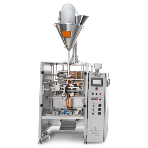 सिल्वर ऑटोमैटिक पाउडर पैकेजिंग मशीन