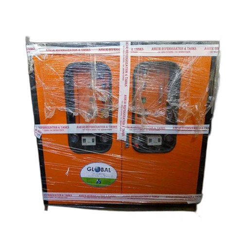 Industrial Water Cooled Screw Chiller - Color: Orange-Black