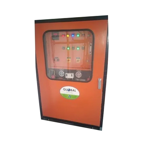 Orange-Black Mild Steel Milk Chiller