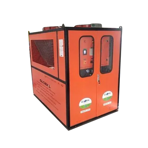 Dairy Plant Chiller - Metal 25 Tonnage Electric Power Supply New Orange-black Finish
