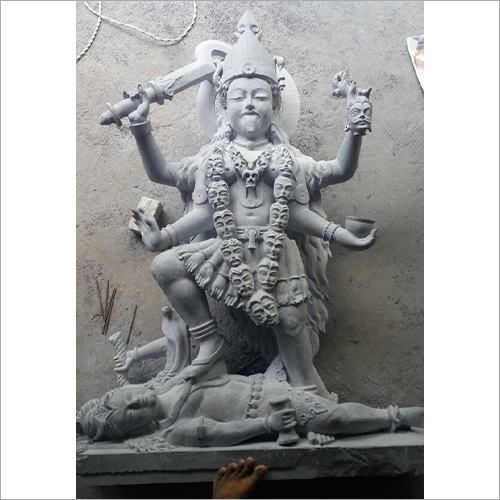 नॉन टॉक्सिक मार्बल काली मूर्ति