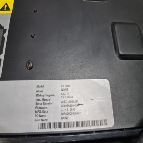 Ge Multilin F60 F6p3kh Hmi Front Panel