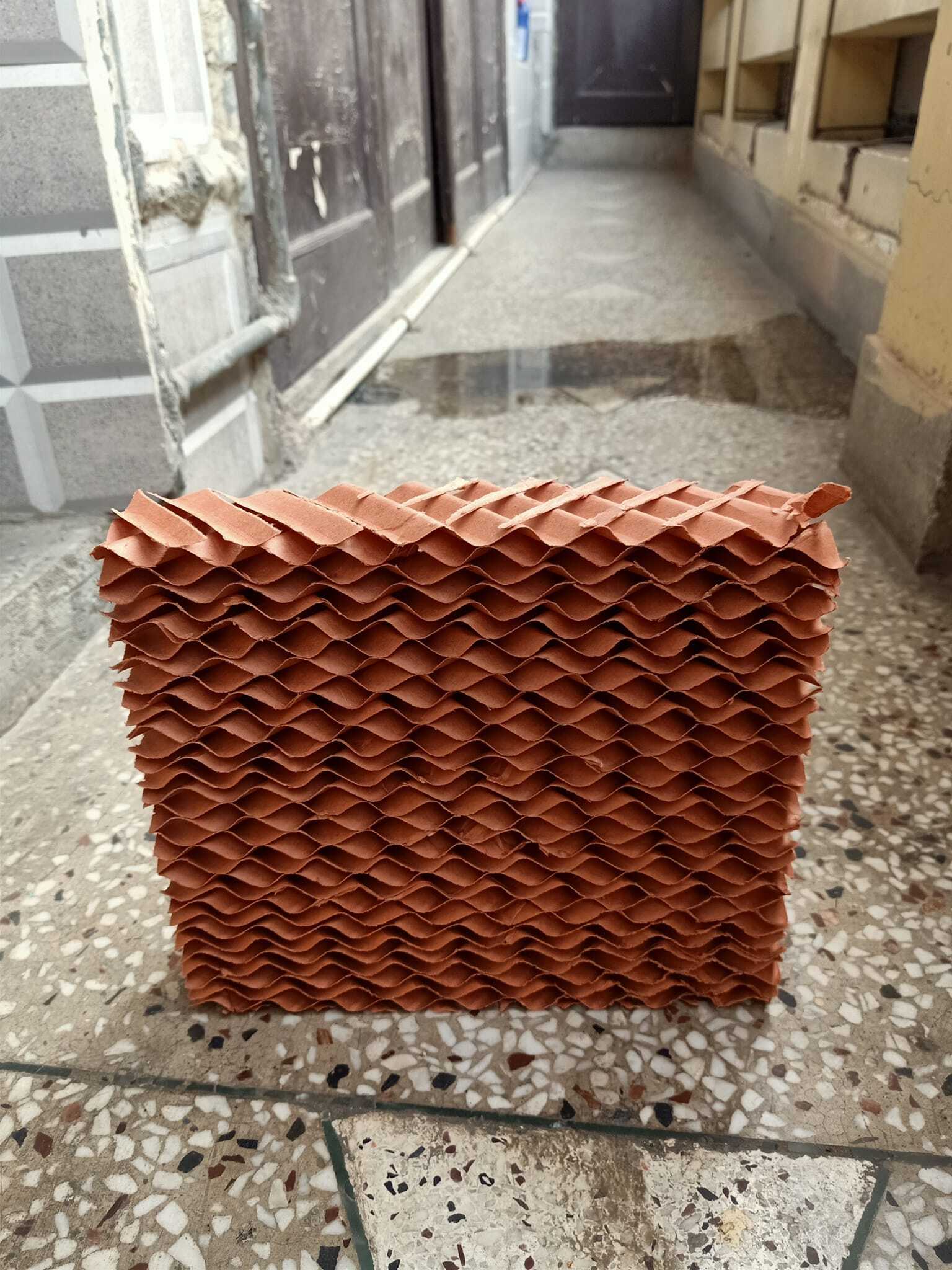 Brown And Green Brown Evaporative Cooling Pad Dealers In Bhavnagar Gujarat
