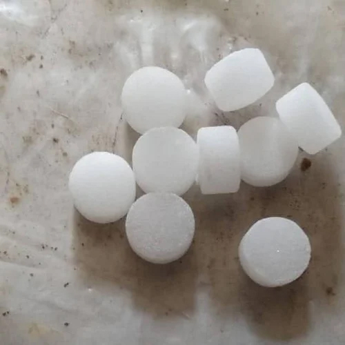 White Round Camphor Tablet