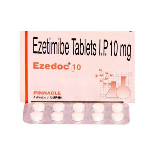 10Mg Ezetimibe टैबलेट आईपी ऑर्गेनिक मेडिसिन