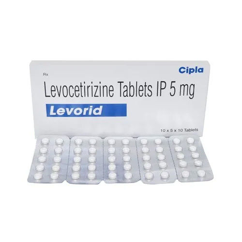 5mg Levocetirizine Tablet Ip Organic Medicine