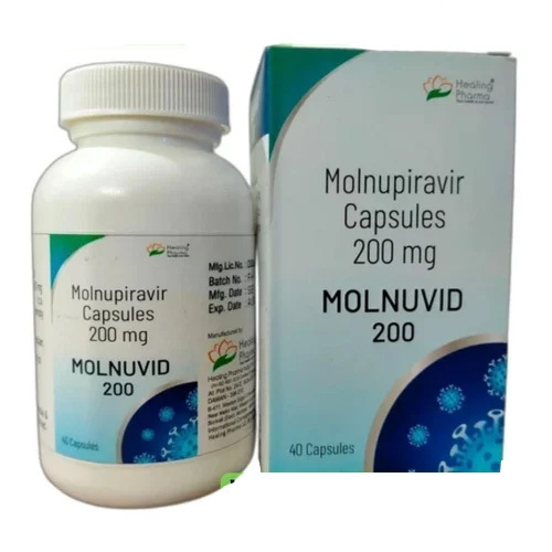 200mg Molnupiravir Capsules Ip Organic Medicine