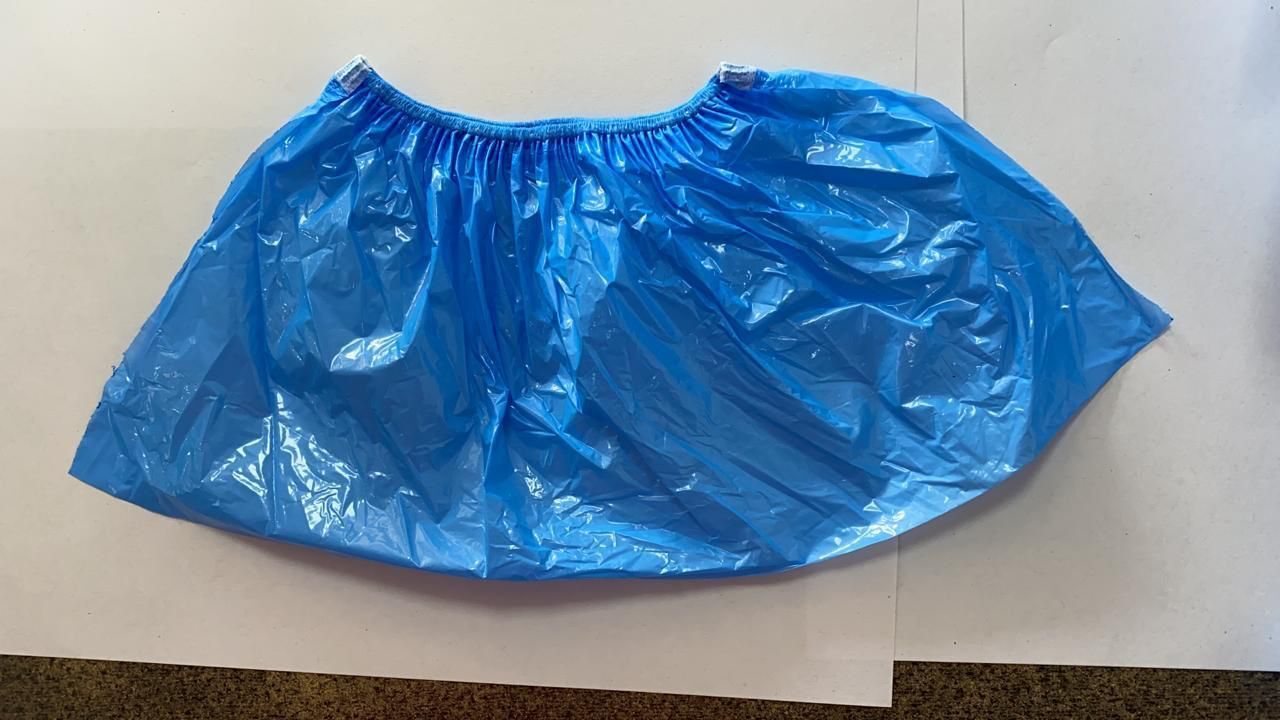 Plastic Shoe Cover - Durable Plastic, One Size Fits All, Water-resistant Protection