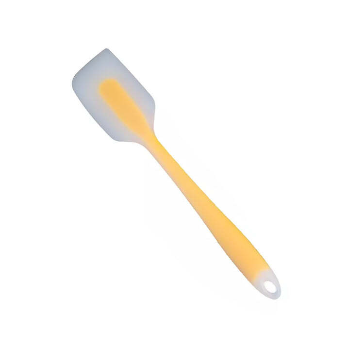 Silicone Non-stick Heat Resistant Spatula - 25x5x2 Cm , Mix Color, Plastic Material, Lightweight Design For Effortless Cooking
