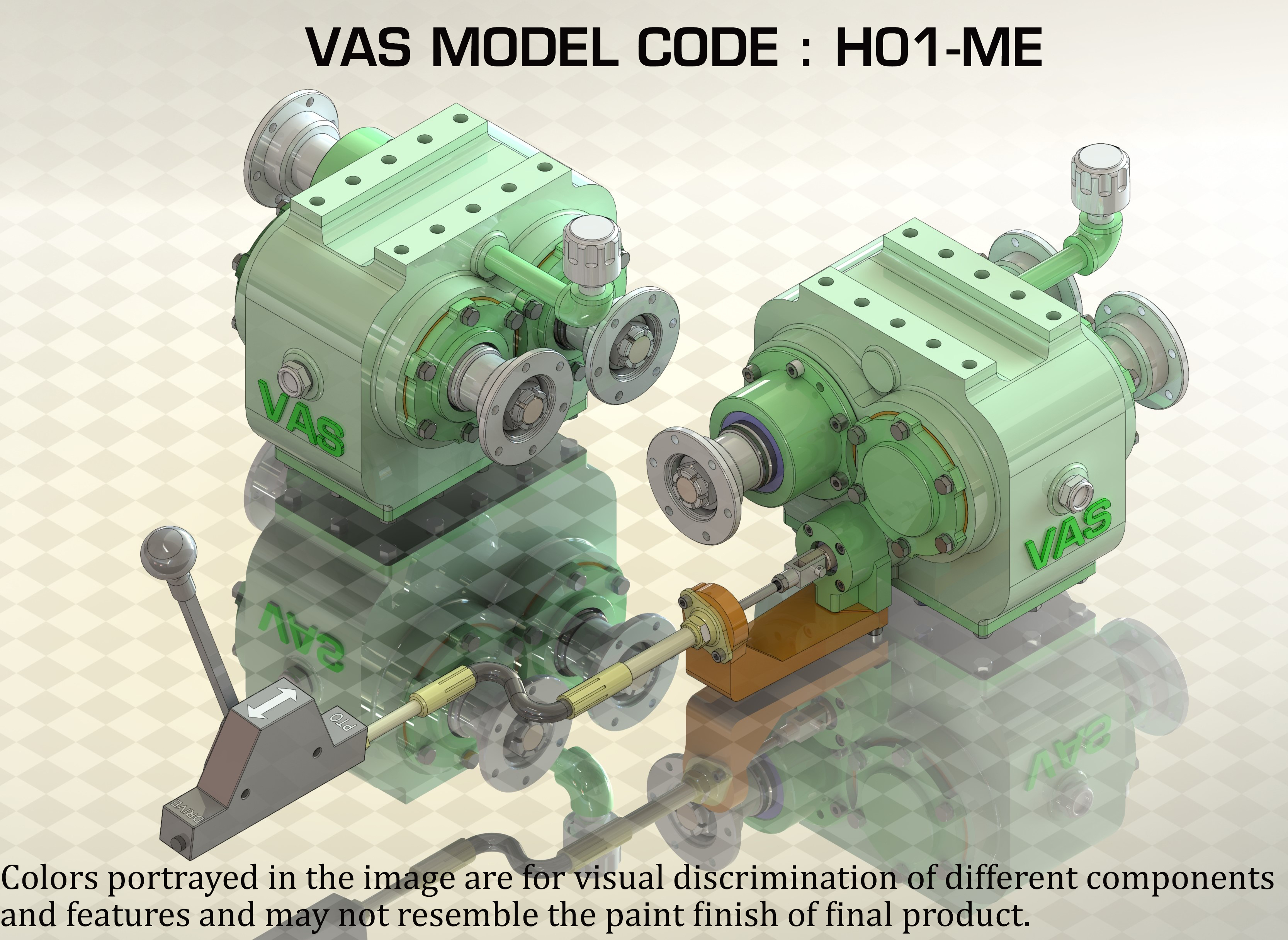 Transfer Gearbox Units For Sewer Cleaning Machine