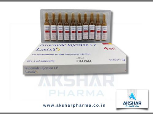 Lasix 4 Ml Injection Application: Hospital