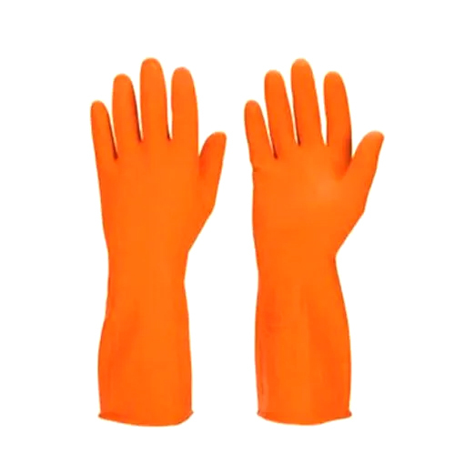 ऑरेंज नाइट्राइल हाउसकीपिंग हैंड ग्लव्स