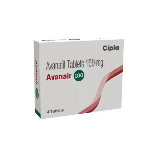 100 मिलीग्राम अवानाफिल टैबलेट ऑर्गेनिक मेडिसिन