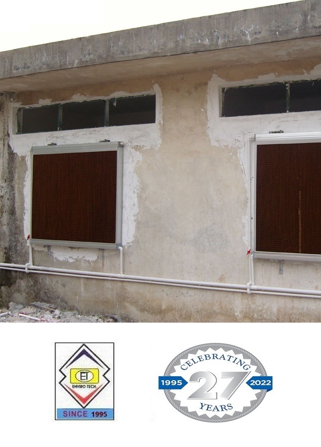 Brown And Green Brown Evaporative Cooling Pad Dealers In Kolkata West Bengal